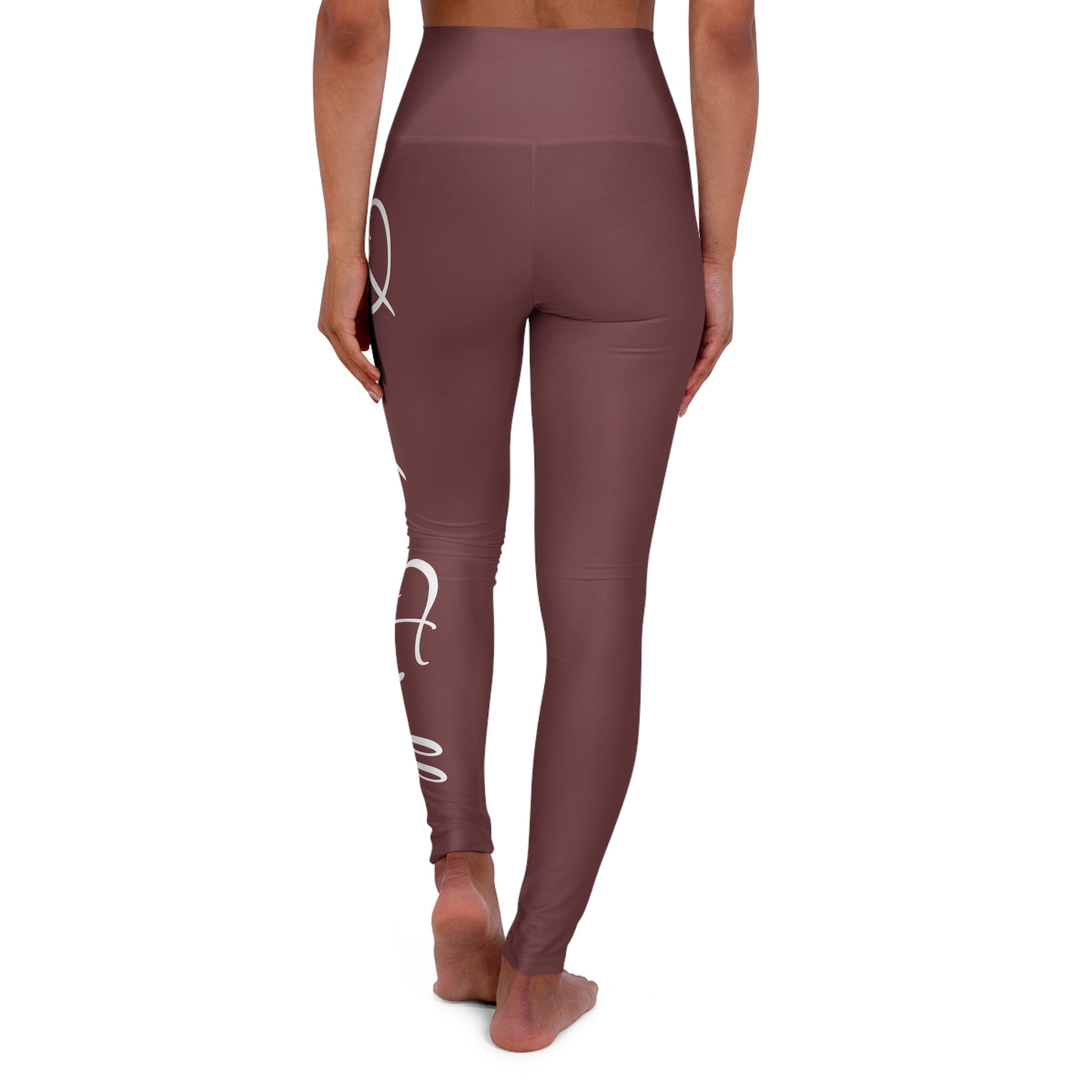 Yoga Leggings - Wine