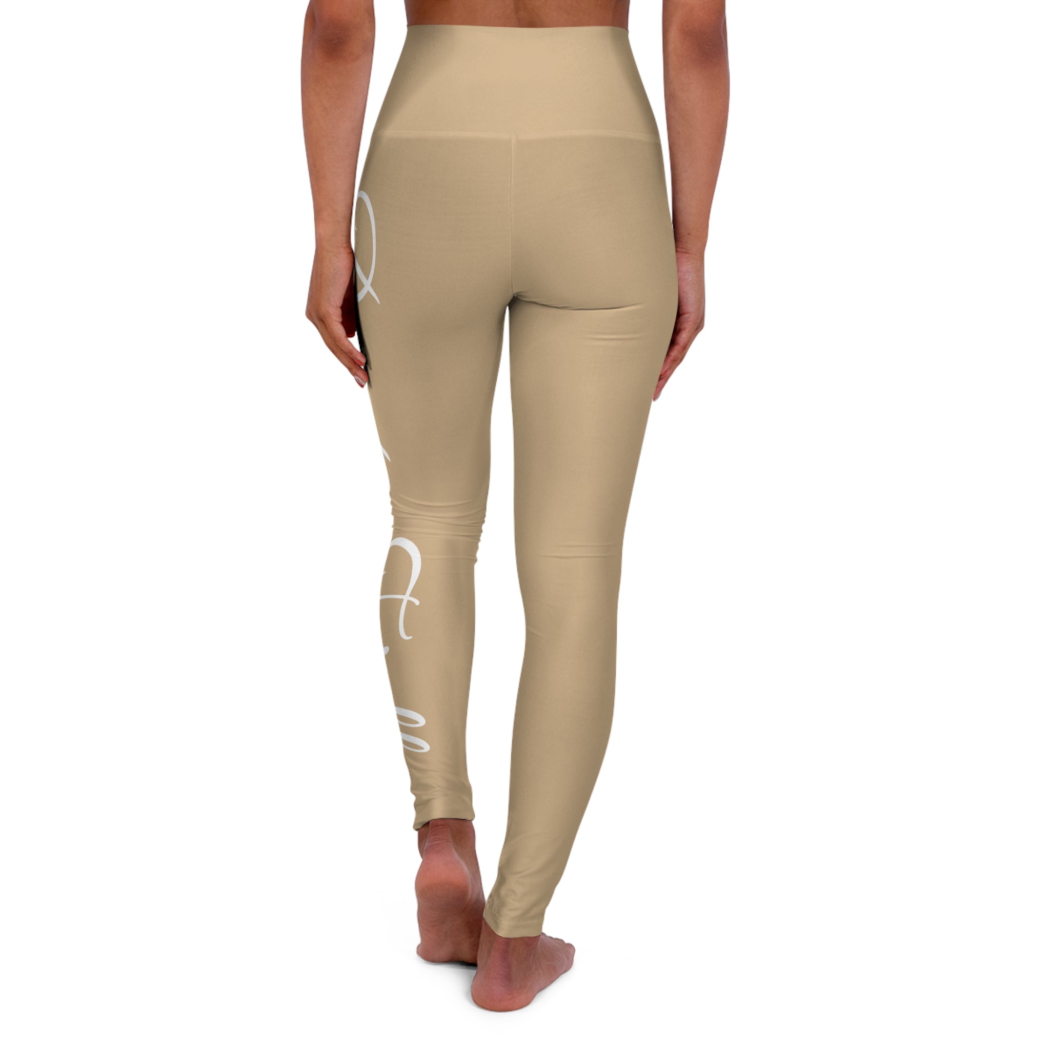 Yoga Leggings - Tan