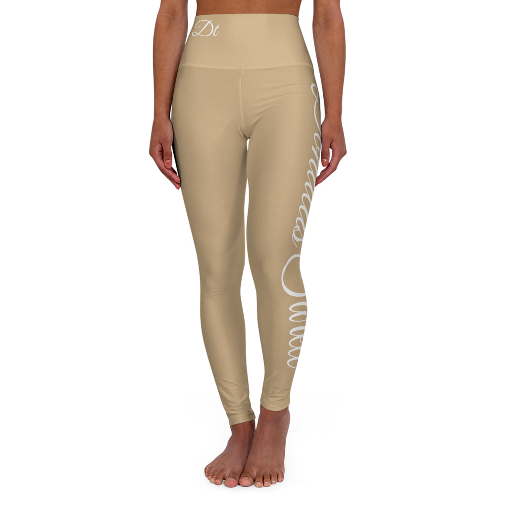 Yoga Leggings - Tan