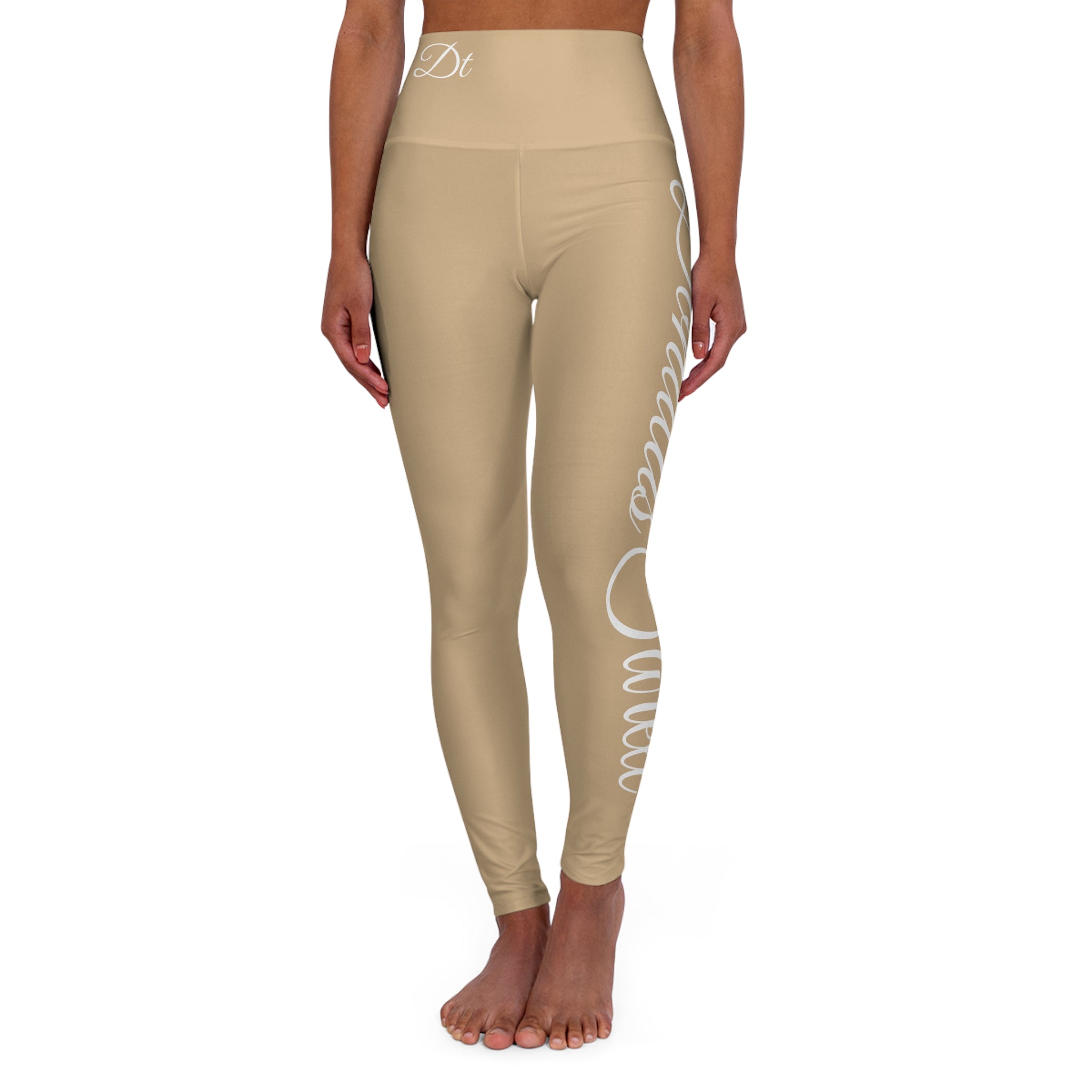 Yoga Leggings - Tan