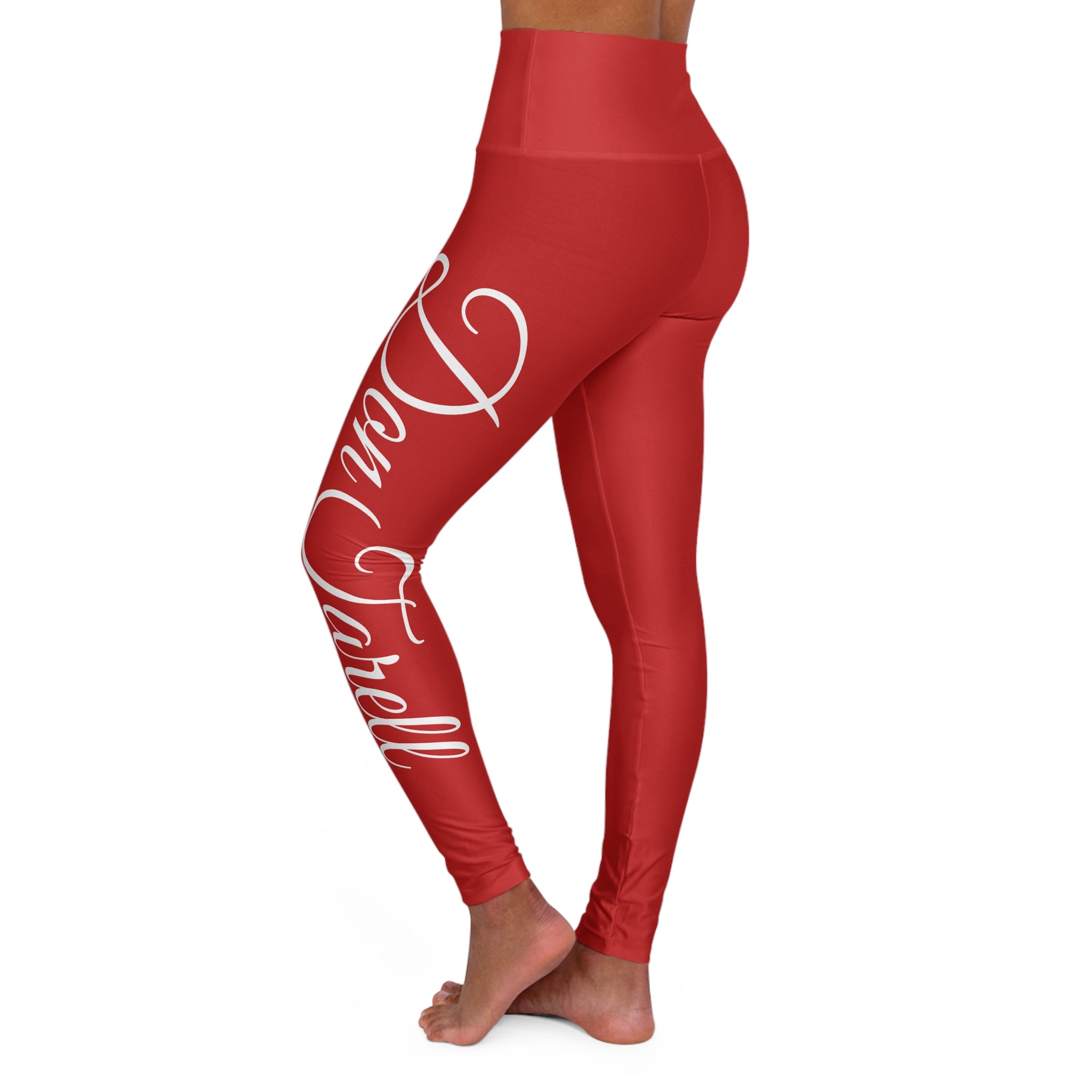 Yoga Leggings - Red