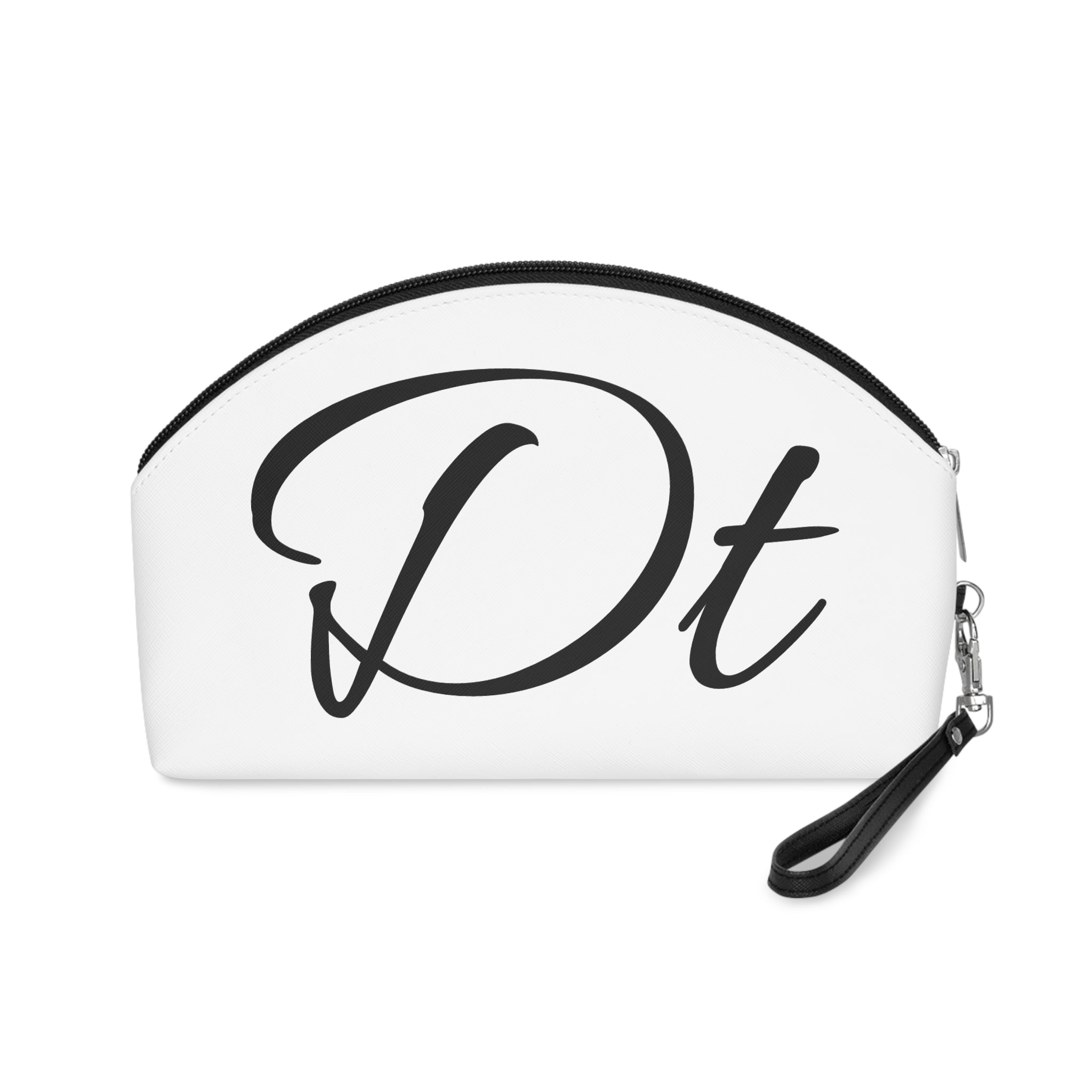 Branded Makeup Bag-Black