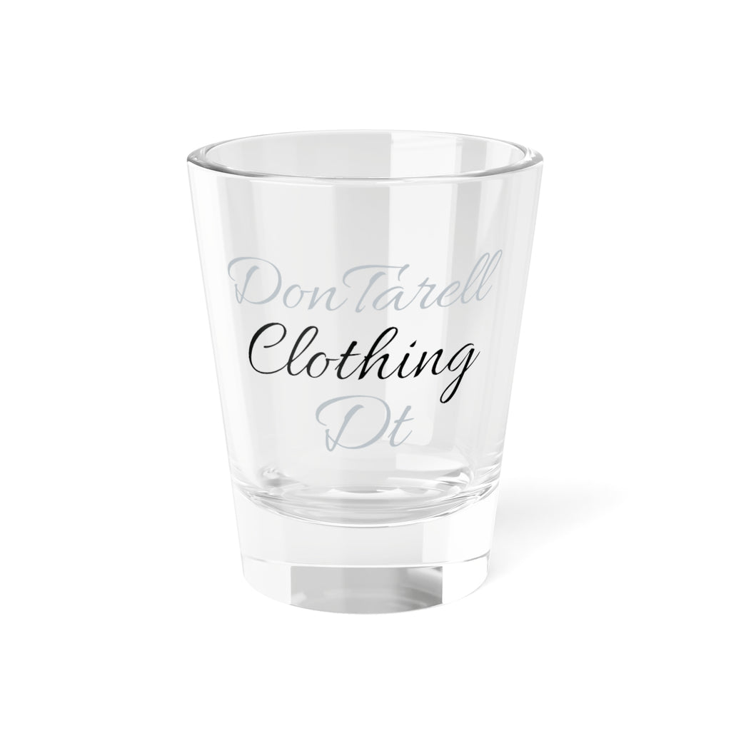 Engraved Shot Glass — Silver Logo 1.5oz