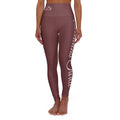 Yoga Leggings - Wine