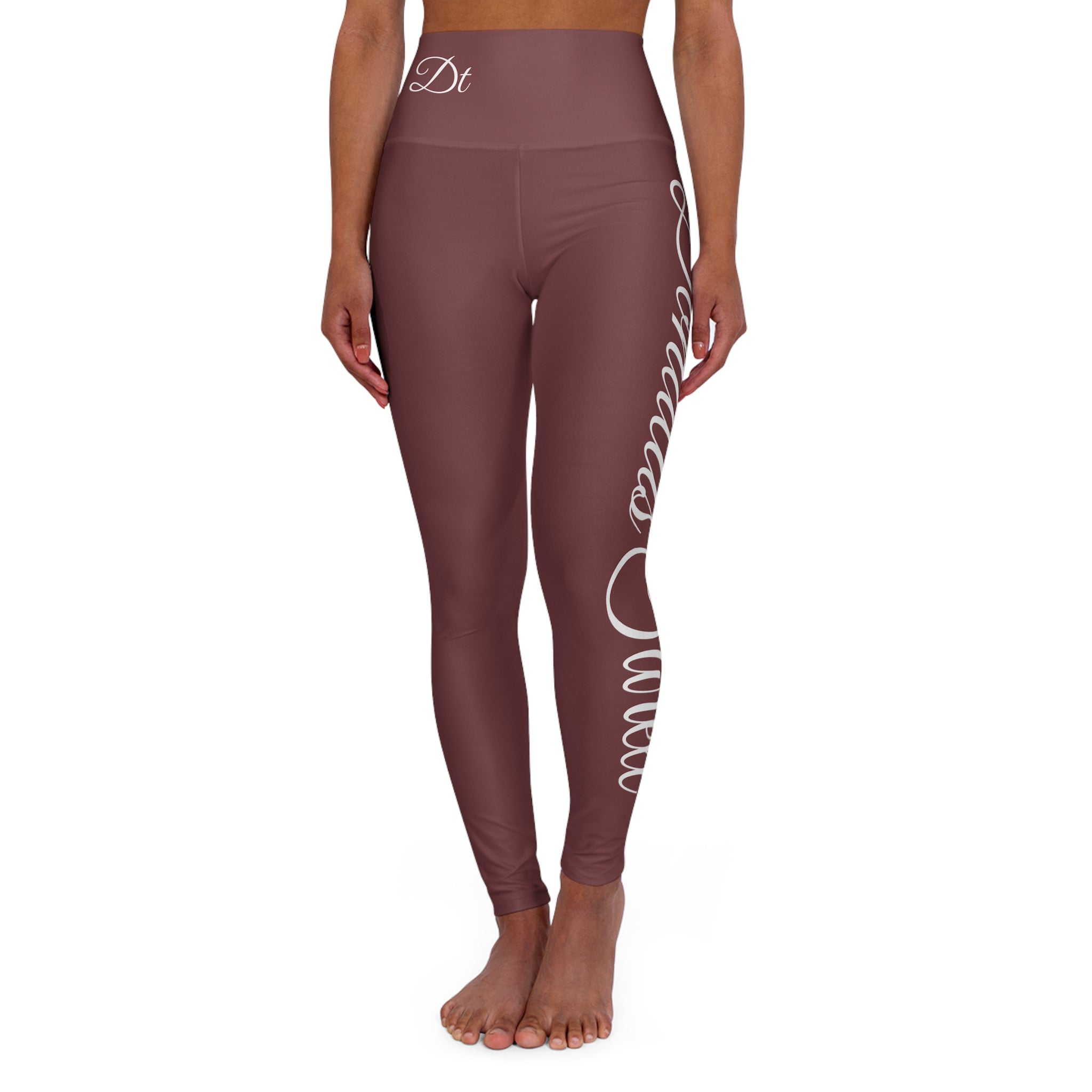 Yoga Leggings - Wine