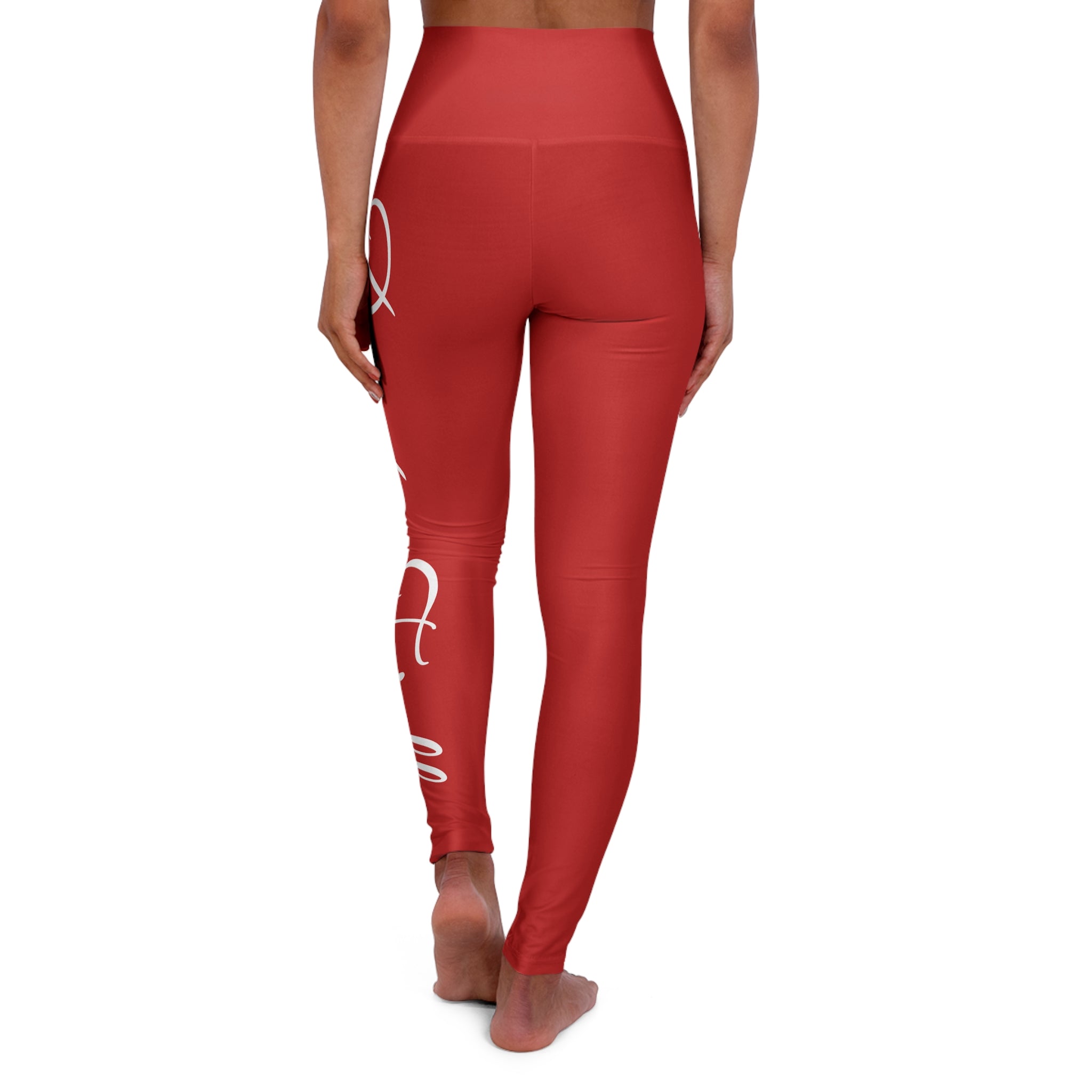 Yoga Leggings - Red
