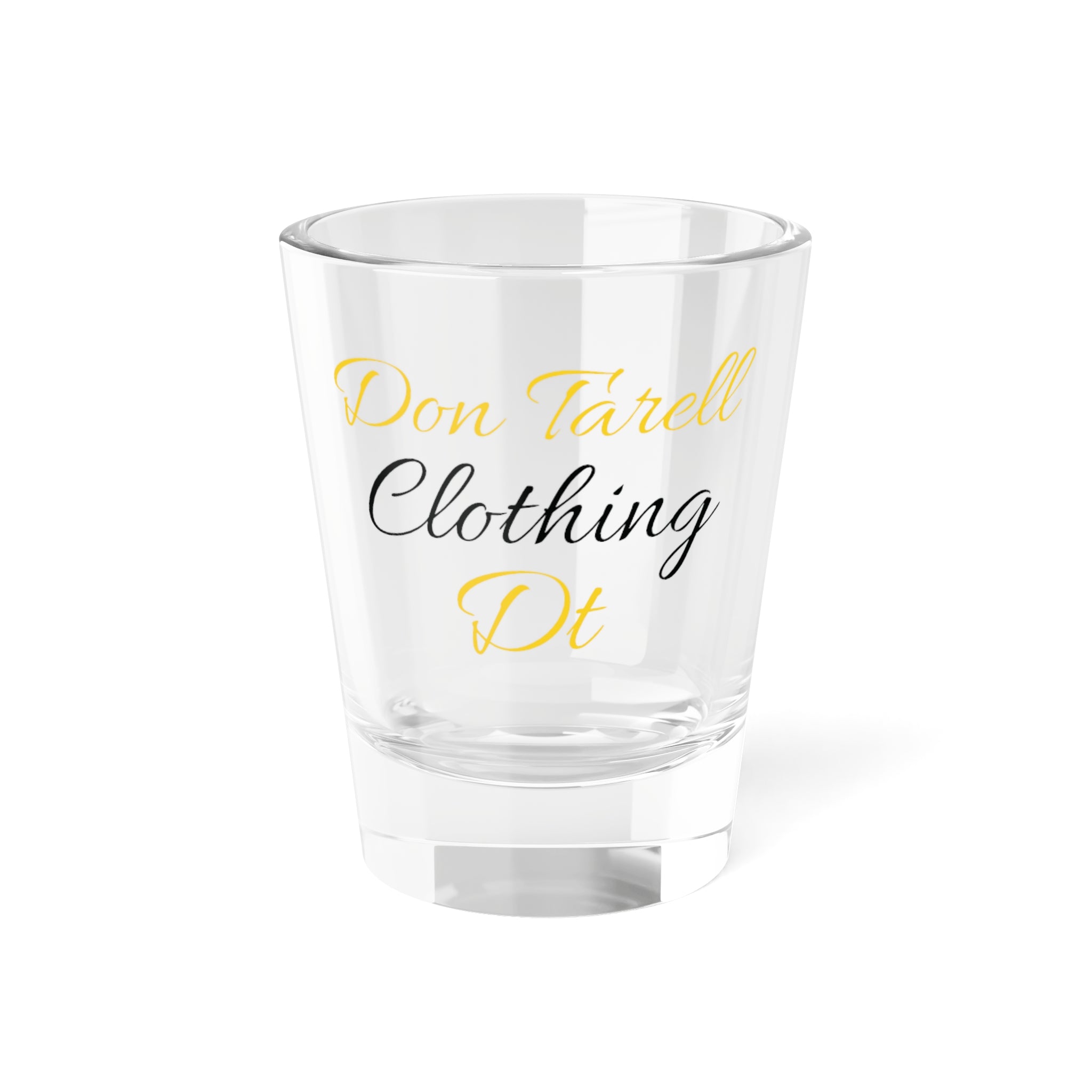 Engraved Shot glass — Gold Logo 1.5oz