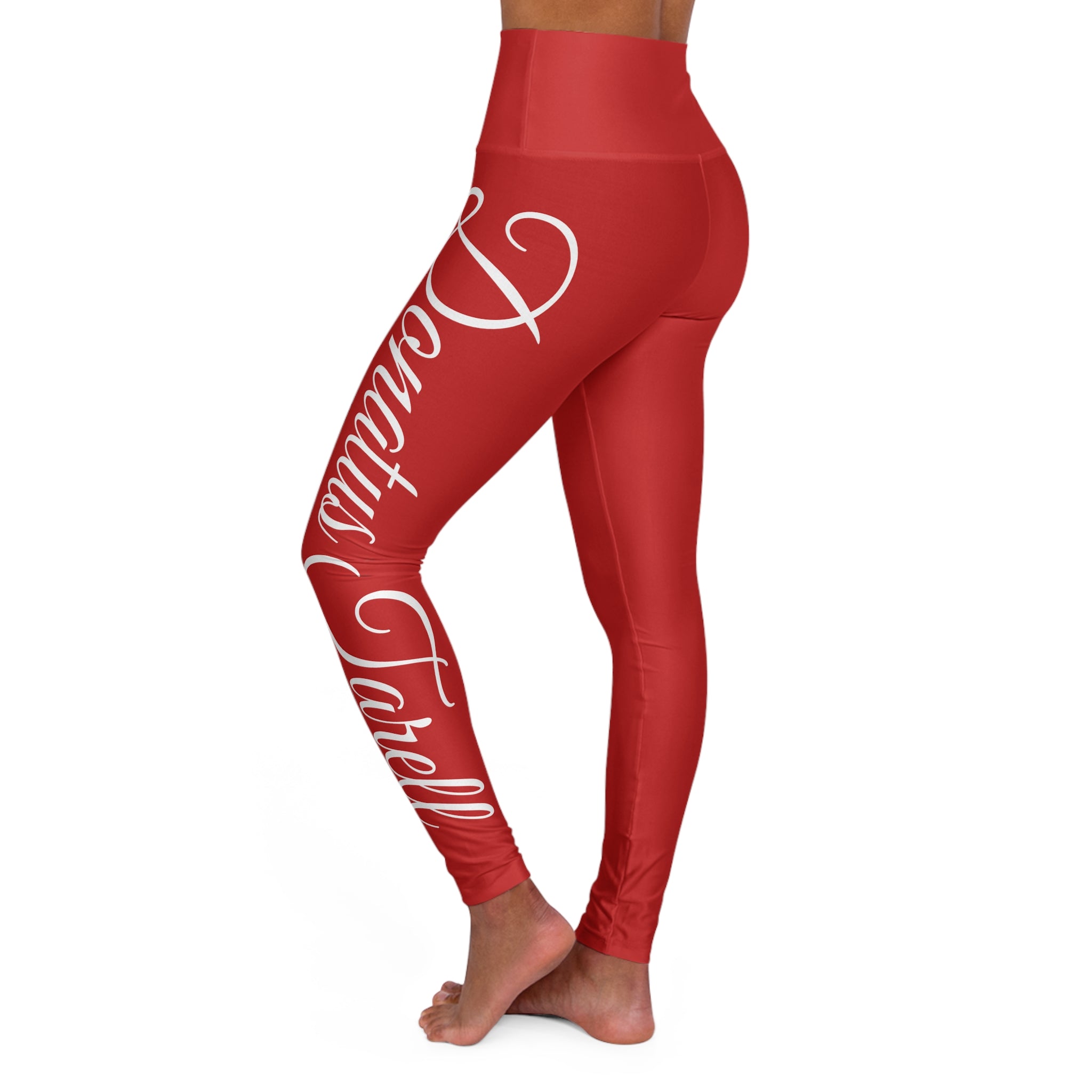 Yoga Leggings - Red