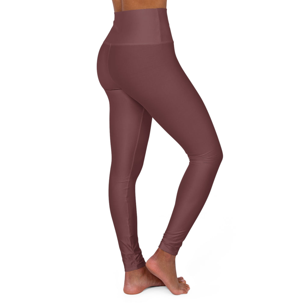 Yoga Leggings - Wine