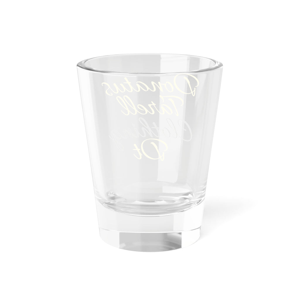 Engraved Shot glass — Gold Logo 1.5oz