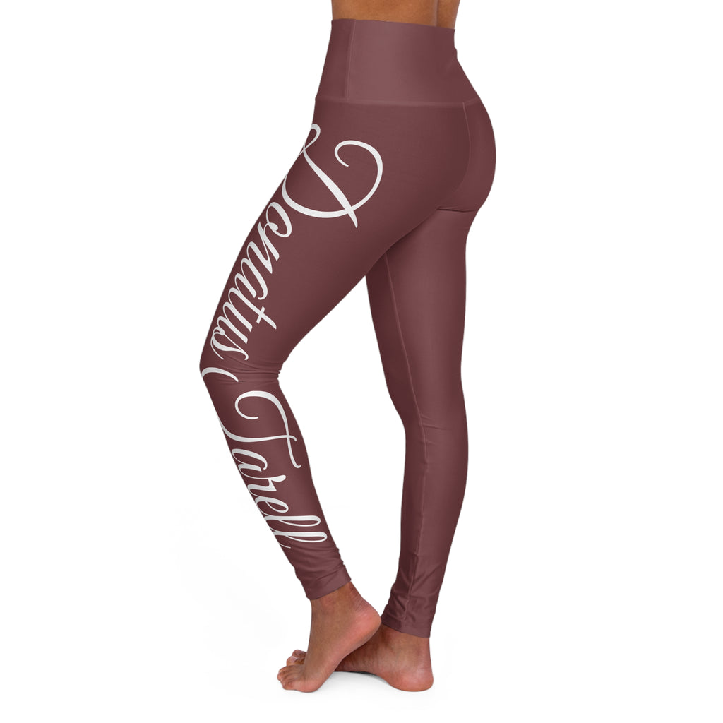 Yoga Leggings - Wine